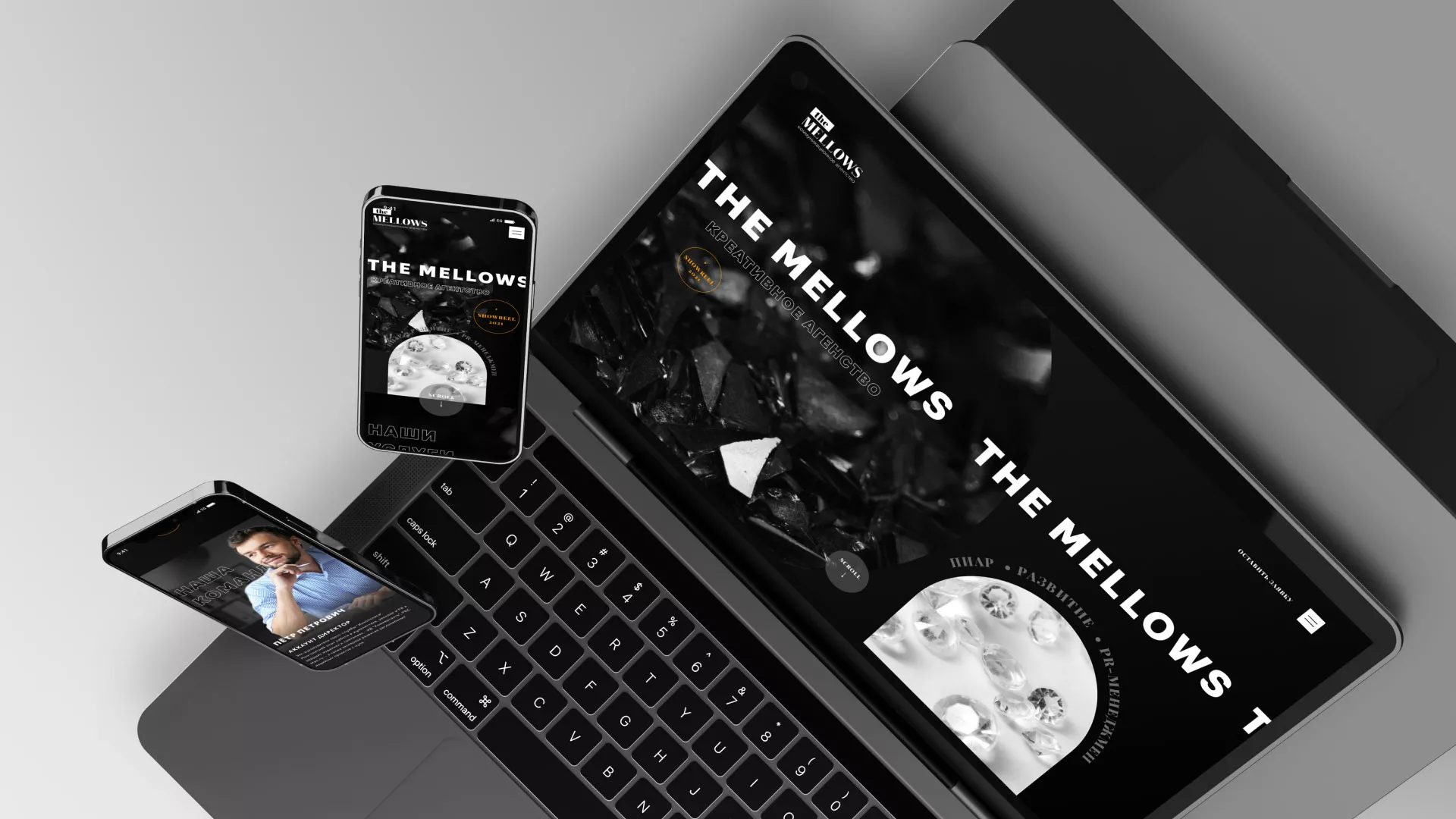 Разработка сайта креативного агентства «The Mellows» в Ржеве