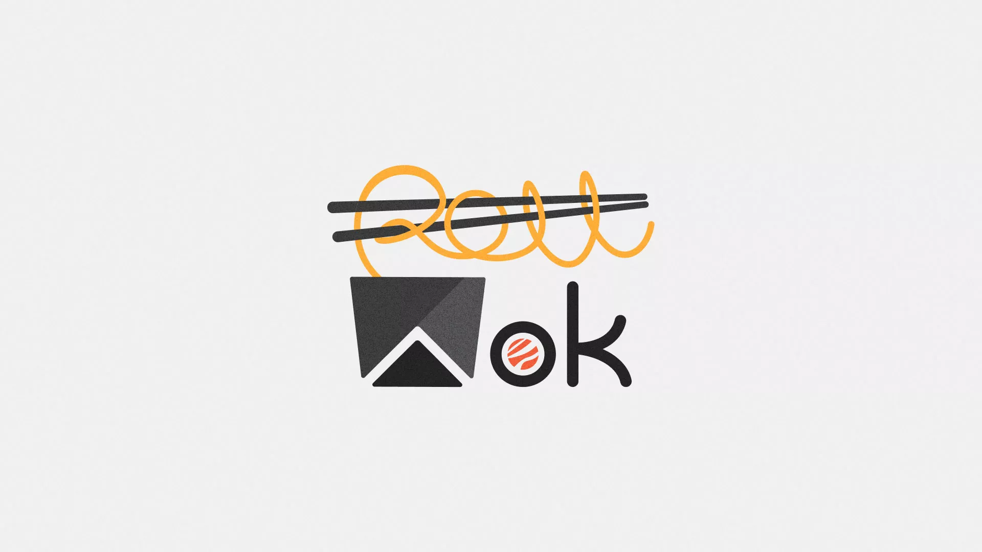 Разработка логотипа в Ржеве для суши-бара «Roll Wok Club» Разработка логотипа в Ржеве для суши-бара «Roll Wok Club»